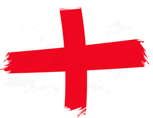 Obraz premium Grunge flag of England