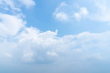 blue sky and clouds