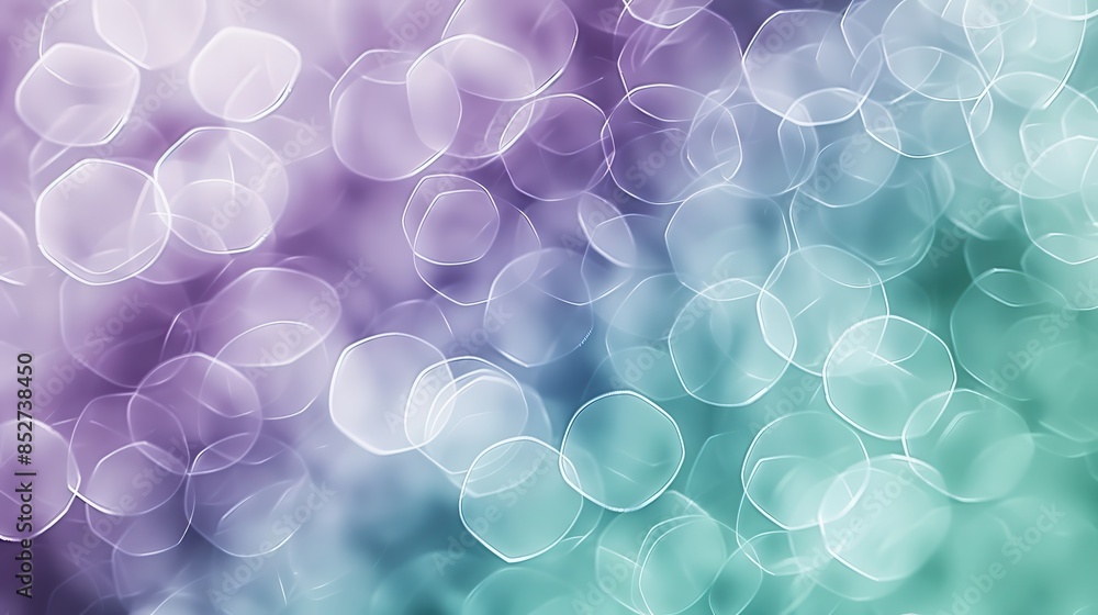 Poster a colorful background with many small circles. the circles are of different sizes and colors. the ba