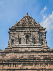 Close up of Bubrah Temple in Prabanan: Ancient Hindu Splendor