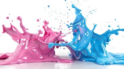 Abstract white and black background with spotless