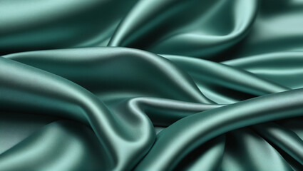 Obraz premium Smooth silk texture with a subtle sheen, perfect for luxurious and sophisticated designs, Generative AI