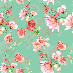 abstreact digital watercolor design  on background