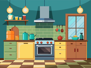 Kitchen with a gas range, tile backsplash, and modern appliances