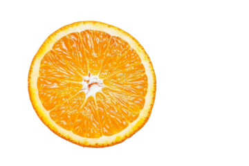 Close-up of Fresh Orange Half