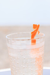 おしゃれなマドラーのレモンサワー。
美術館、ライブハウスを兼業している素敵な海の家。

日本国神奈川県三浦市荒井浜。
2024年6月撮影。
