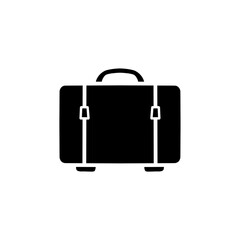 travel bag icon. holiday, baggage and baggage symbols. isolated vector image in simple style