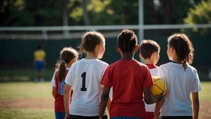 Fototapeta premium The role of sports in fostering community and social connections ai_generated
