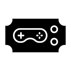 Pass Vector Glyph Icon