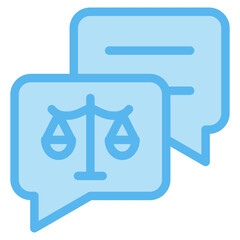 Legal Advice Icons For Design Elements 