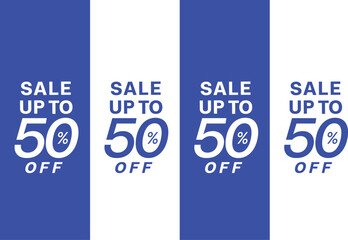 sale 50% blue