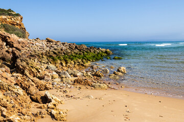 Landscape at Pontal da Carrapateira in Alagarve. Portugal.