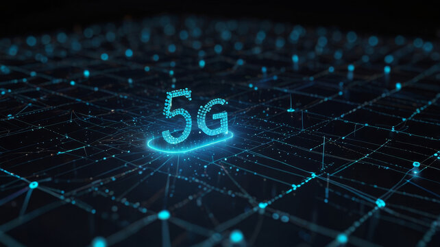Future Technology: 5G Network Wireless Hologram HUD and IoT Systems