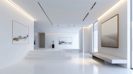 Modern interior of open space with design modular sofa, furniture, wooden coffee tables, plaid, pillows, tropical plants and elegant personal accessories in stylish home decor. Neutral living room.