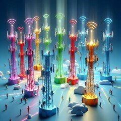 Communication Tower: Enhancing Mobile Network Communication for Seamless Connectivity and Reliable Communication Infrastructure Across Urban and Rural Areas.