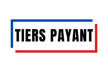 Symbole tiers payant en France