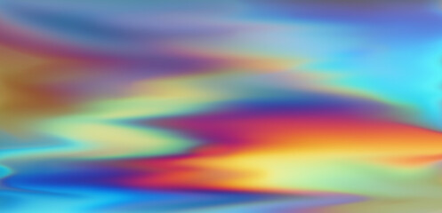 Glitched background with holographic stains.