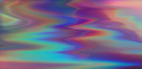 Glitched background with holographic stains.