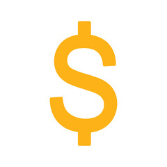 ikona znaku dolara, grafika wektorowa