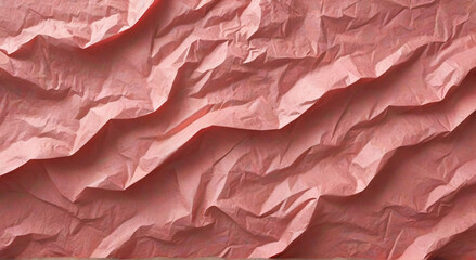 Fototapeta premium red crumpled paper