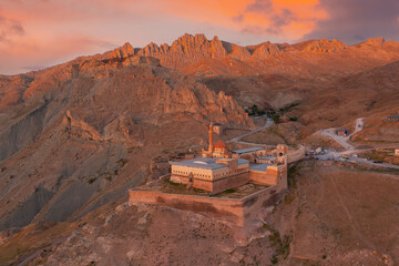 The Palace of Ishak Pasha in Dogubayazit, Turkey
