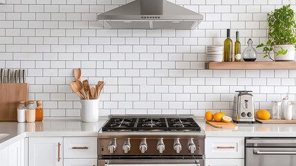 Discover how to install peel-and-stick subway tile backsplash, instantly refreshing a kitchen with a modern aesthetic, perfect for small rental makeovers.
