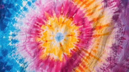 Tie dye pattern background. Abstract colorful clothing patterns. fabric texture. Fashions banner 