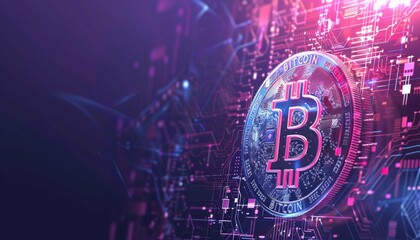 Dynamic banner showcasing the impact of Bitcoin and cryptocurrency, offering valuable insights