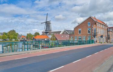 Obraz premium Holland, historic architectures and landscapes
