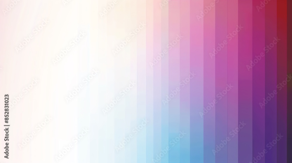 Poster Colorful gradient stripes abstract background shifting from light to dark hues in vertical pattern suitable for modern design and web applications.