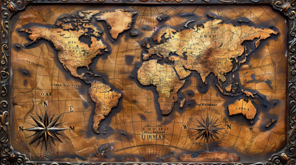 a image of a world map