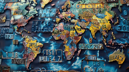 a image of a world map