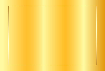 golden gradient background with border frame gold line on blank space area text