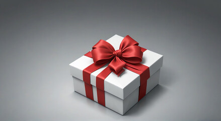 Fototapeta premium gift box with ribbon