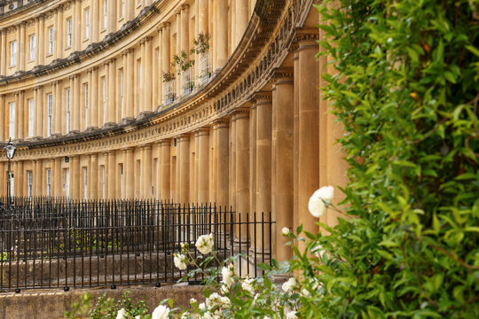 Royal Circus buildings in Bath, England UK May 30 2024