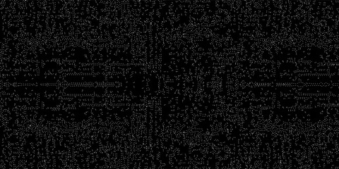 Grunge background black and white. Texture of chips, cracks, scratches, scuffs, dust, dirt. Dark monochrome surface. Old vintage vector pattern