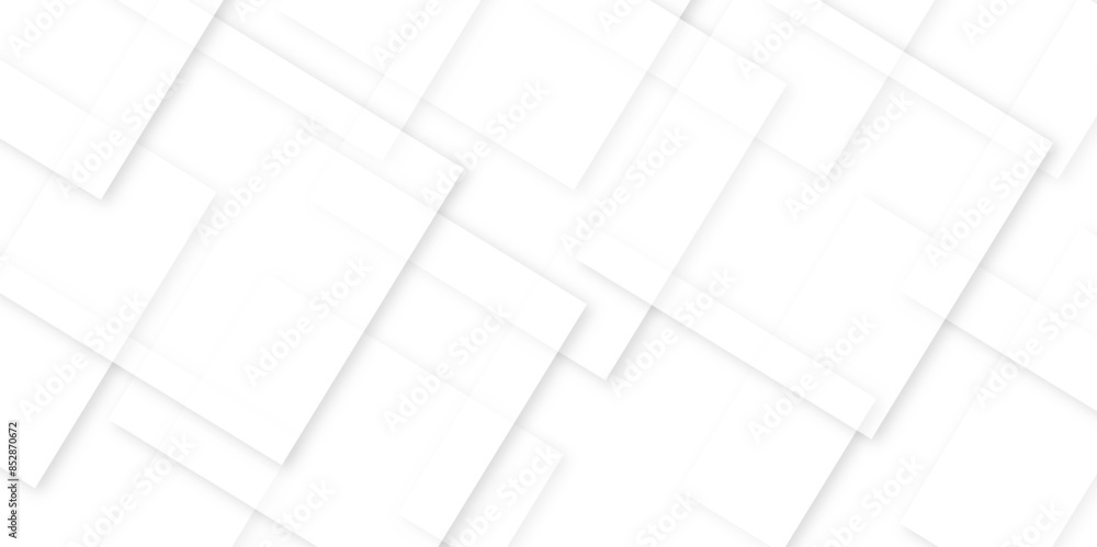 Poster abstract modern white and gray pattern geometric luxury gradient line background random square shape