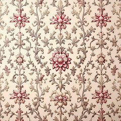 Obraz premium seamless damask pattern