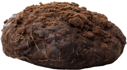 brown manure pile, compost, organic fertilizer, clipart, png, transparent background, cut out background, di cut