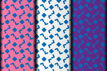 Vector eps seamless pattern design element template.