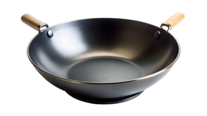 wok on isolated background with high detailing