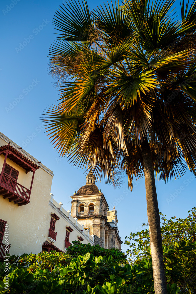 Poster cartagena, colombia, hdr image