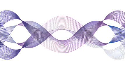 Geschwungenes Linienmuster, made by AI