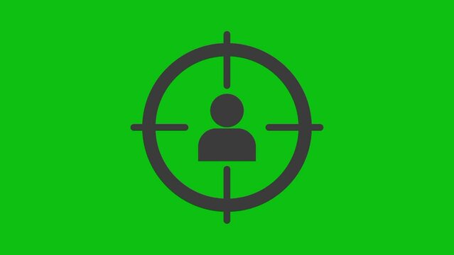 business animation of achievements and targets