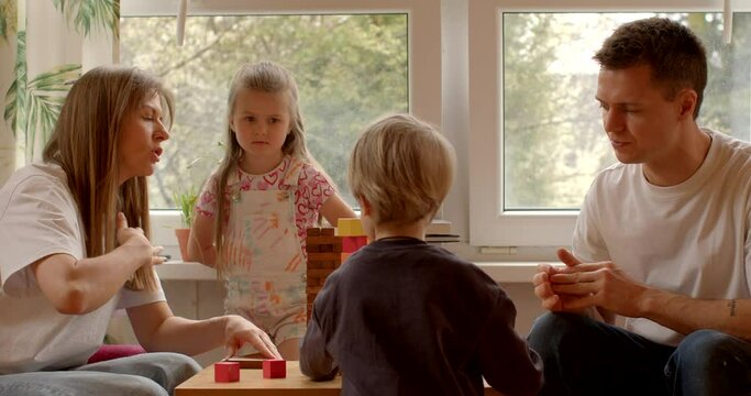 Pride in children's achievements: praising them for completing tasks correctly serves as motivator for success. Recognizing efforts fosters confidence, Family constructor day off