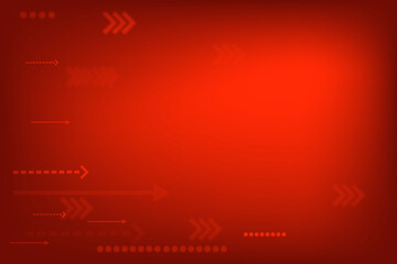 technology background by using arrow in grow up concept 
