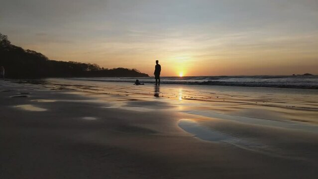 Beach Sunset Time Lapse