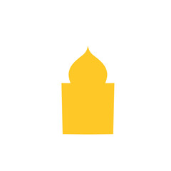 Gold Islamic Window Shape