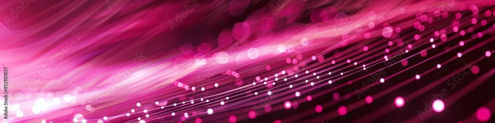 Aufkleber bright rose pink minimalist tech background with subtle abstract patterns, offering a fresh and live