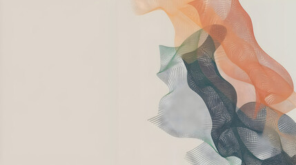 Filigranes Linienmuster, made by AI